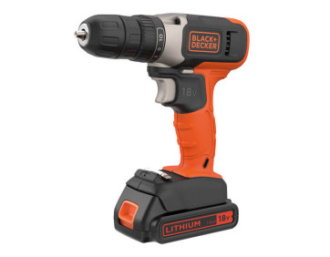 Дриль-шурупокрут акумуляторний BLACK+DECKER BCD001C1