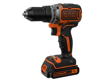 Дриль-шурупокрут акумуляторний безщітковий BLACK+DECKER BL186KB