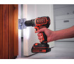 Дриль-шурупокрут акумуляторний безщітковий BLACK+DECKER BL186KB - Фото 4