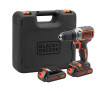 Дриль-шурупокрут акумуляторний безщітковий BLACK+DECKER BL186KB - Фото 7