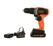 Дриль-шурупокрут ударний акумуляторний BLACK+DECKER BCD003C1 - Фото 1