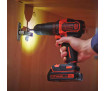 Дриль-шурупокрут акумуляторний ударний BLACK+DECKER BDCHD18KB - Фото 3