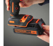 Дриль-шурупокрут акумуляторний ударний BLACK+DECKER BDCHD18KB - Фото 5