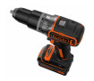 Дриль-шурупокрут акумуляторний безщітковий ударний BLACK+DECKER BL188KB - Фото 3