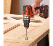 Дриль-шурупокрут акумуляторний безщітковий ударний BLACK+DECKER BL188KB - Фото 5