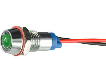 Сигнальна арматура AС22C-8 зелена 24V AC/DC