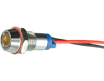 Сигнальна арматура AС22C-8 жовта 220V AC