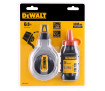 Шнур розмічальний довжиною 30 м в комплекті з крейдяним порошком DeWALT DWHT47408-0 - Фото 2
