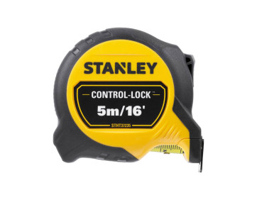Рулетка вимірювальна CONTROL-LOCK довжиною 5 м/16, шириною 25 мм, в обгумованому корпусі, з подвійно