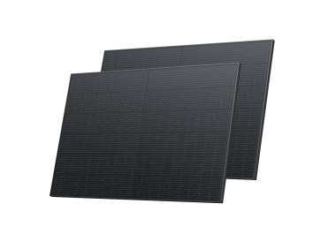 Набор солнечных панелей EcoFlow 2*400 Solar Panel Стационарные EcoFlow 2*400 Solar Panel