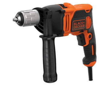 Дриль мережевий ударний BLACK+DECKER BEH850K