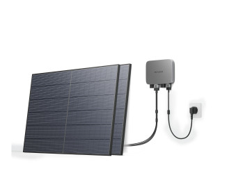 Набор EcoFlow PowerStream - микроинвертор 800 Вт + солнечные панели 2х400