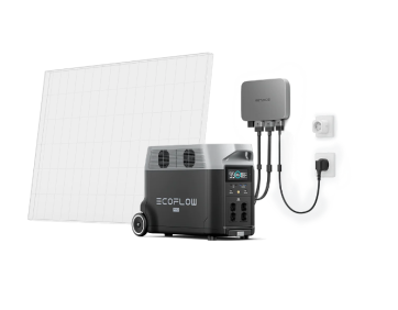 Набор EcoFlow PowerStream - микроинвертор 800W + зарядная станция Delta Pro