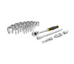 Набір торцевих головок 1/2 FATMAX® Maxi Drive, шестигранних, 26 предметів STANLEY FMMT98103-1 - Фото 2