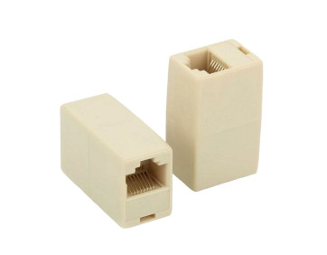 Прохідний адаптер кат.5e UTP, тип RJ45 + RJ45 TNSy