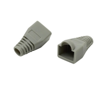 Ковпачок ізолюючий для роз'єму RJ45 сірий TNSy