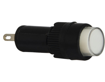 Сигнальна арматура AD22E-10DS біла 220V АC
