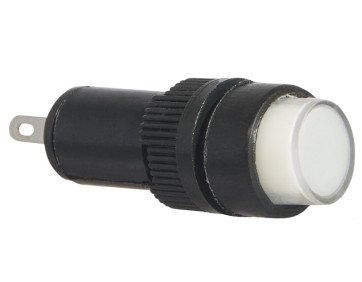 Сигнальна арматура AD22E-10DS біла 24V АC/DC