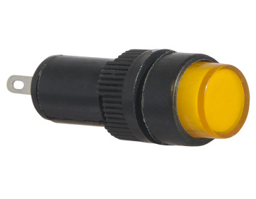 Сигнальна арматура AD22E-10DS жовта 24V АC/DC