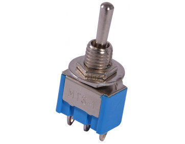 Тумблер MTS-102 ON-ON 2Пол. *3Конт.