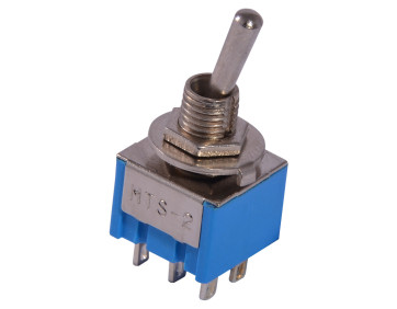 Тумблер MTS-203 ON-OFF-ON 3Пол. *6Конт.