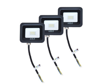 Набір із 3-х прожекторів світлодіодних A.GLO GL-11-10 10W 6400K