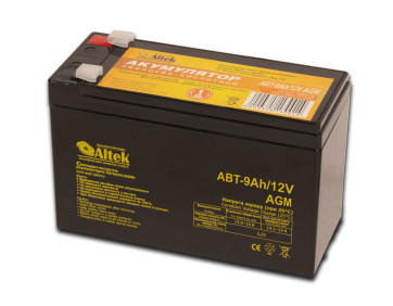Акумулятор ALTEK ABT 9Аh 12V AGM