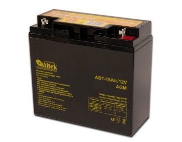 Акумулятор ALTEK ABT 18Аh 12V AGM