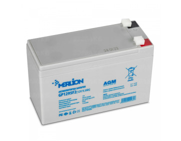 Акумулятор MERLION GP1295F2 9,5Ah 12V AGM