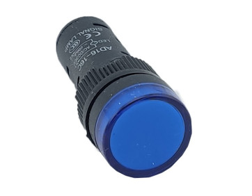 Лампа AD16DS d16mm 36В AC/DC синій TNSy