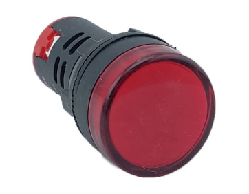 Лампа AD22DS d22mm 110В AC/DC червоний TNSy