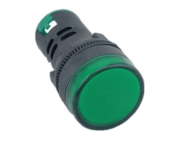 Лампа AD22DS d22mm 110В AC/DC зелений TNSy