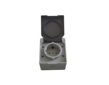 Розетка накладна 1-а з/к IP54 TNSy SURFACE