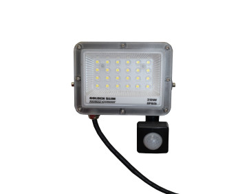 Прожектор LED 20W GOLDEN Slim 220V 2200Lm 6500K IP65 + ДР TNSy