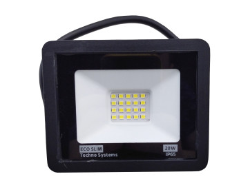 Прожектор LED 20W ECO Slim 220V 1400Lm 6500K IP65 TNSy