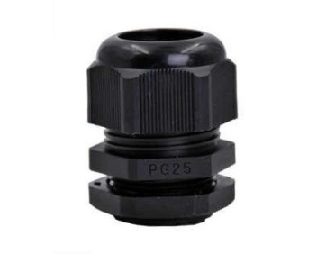 Сальник PG 25 d16-21мм IP68 чорний TNSy