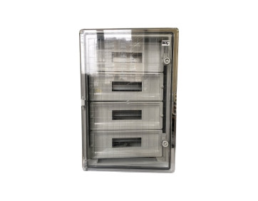 Корпус пластиковий ЩРН-П-68 PRO, пр. дв. ABS IP65 17х4 400х600х200 TNSy
