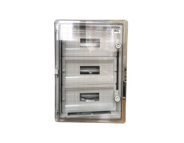 Корпус пластиковий ЩРН-П-42 PRO, пр. дв. ABS IP65 14х3 350х500х190 TNSy