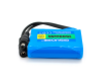 Акумуляторна батарея літієва QiSuo 12V 1.5A з елементами Li-ion 18650, DC5.5x2.1, (56x20x70mm)