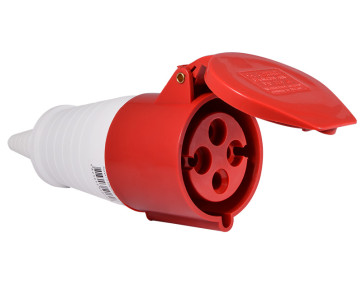 Розетка (гніздо) переносна ГП 32А/4 3Р+РЕ (224)