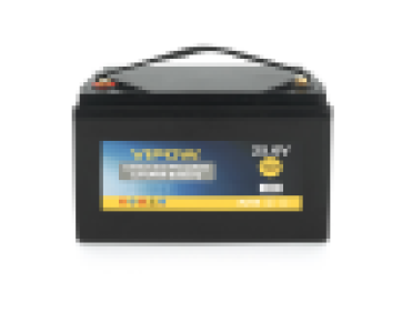 Акумуляторна батарея Vipow LiFePO4 25,6V 50Ah з вбудованою ВМS платою 40A (330*175*225)