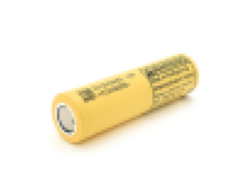 Акумулятор 18650 Li-Ion LG LGDBHE41865-HE4, 2500mAh, 35A, 4.2 / 3.7 / 2.5V, YELLOW, 2 шт в упаковці,