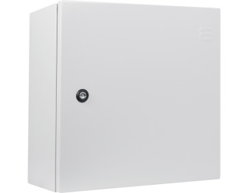 Корпус з монтажною панеллю металевий 40*40*20, IP65, серії UBox