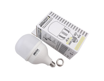 Лампа светодиодная LED Bulb-T120-40W-E27-E40-220V-4000K-4200L GOLDEN ICCD