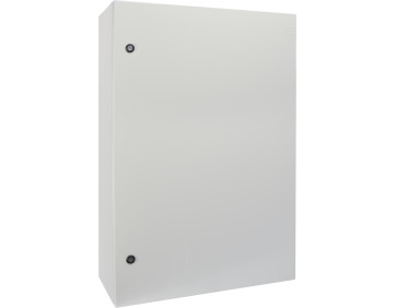Корпус з монтажною панеллю металевий 100*65*30, IP65, серії UBox