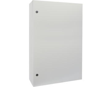 Корпус з монтажною панеллю металевий 120*80*30, IP65, серії UBox