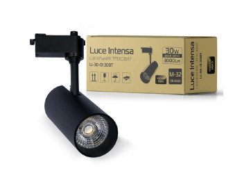 Світильник трековий Luce Intensa LI-30-01 30Вт 4200К чорний