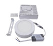 Світильник накладний LED Round Downlight 6W-220V-420L-4000K Alum TNSy - Фото 4
