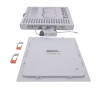 Світильник врізний LED Square Downlight 18W-220V-1300L-4000K Alum TNSy - Фото 3