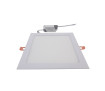 Світильник врізний LED Square Downlight 18W-220V-1300L-4000K Alum TNSy - Фото 4